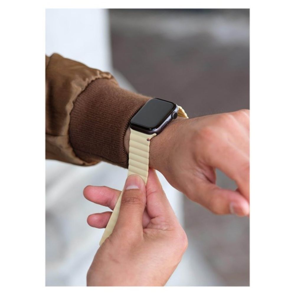 Decoded Silicone Magnet Traction Lite Strap for Apple Watch 42 44